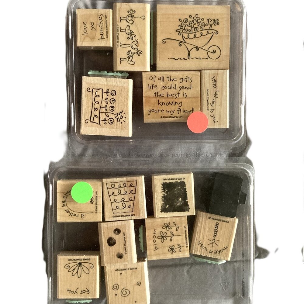 Stampin Up - Love Ya Bunches & Fun Filled - 14 Stamps